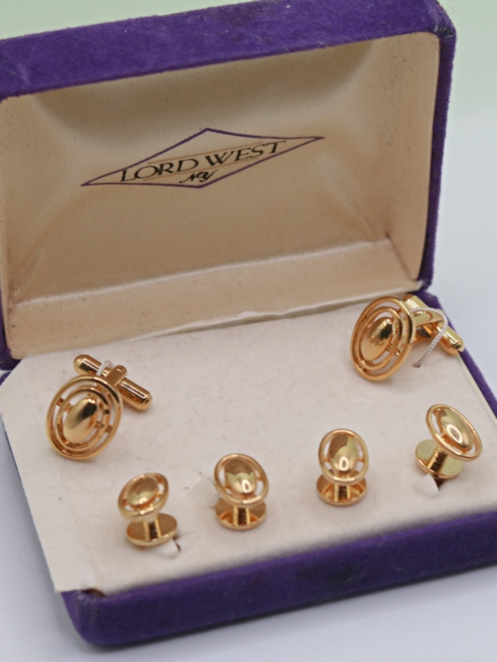 Tuxedo Cufflinks and Studs Set